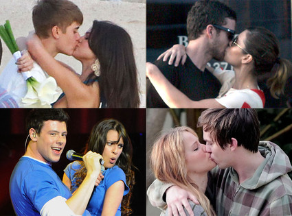 Selena Gomez, Justin Bieber, Justin Timberlake, Jessica Biel, Cory Monteith, Lea Michele, Jennifer Lawrence and Nicholas Hoult Selena Gomez, Justin Bieber, Justin Timberlake, Jessica Biel, Cory Monteith, Lea Michele, Jennifer Lawrence and Nicholas Hoult